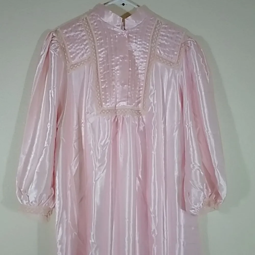 Vintage Elise Stevens Flannl Hause Dress Size 16 Approximately Nightgown